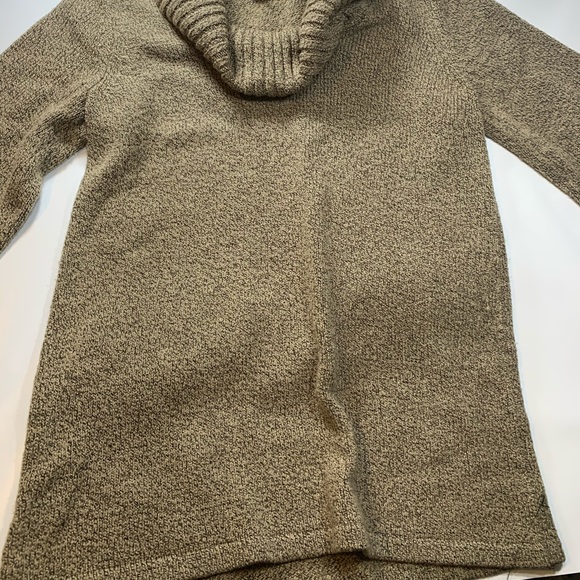 Karen Scott | Oversized Cowl Neck Sweater Tan Medium Oversized - Picture 4 of 8